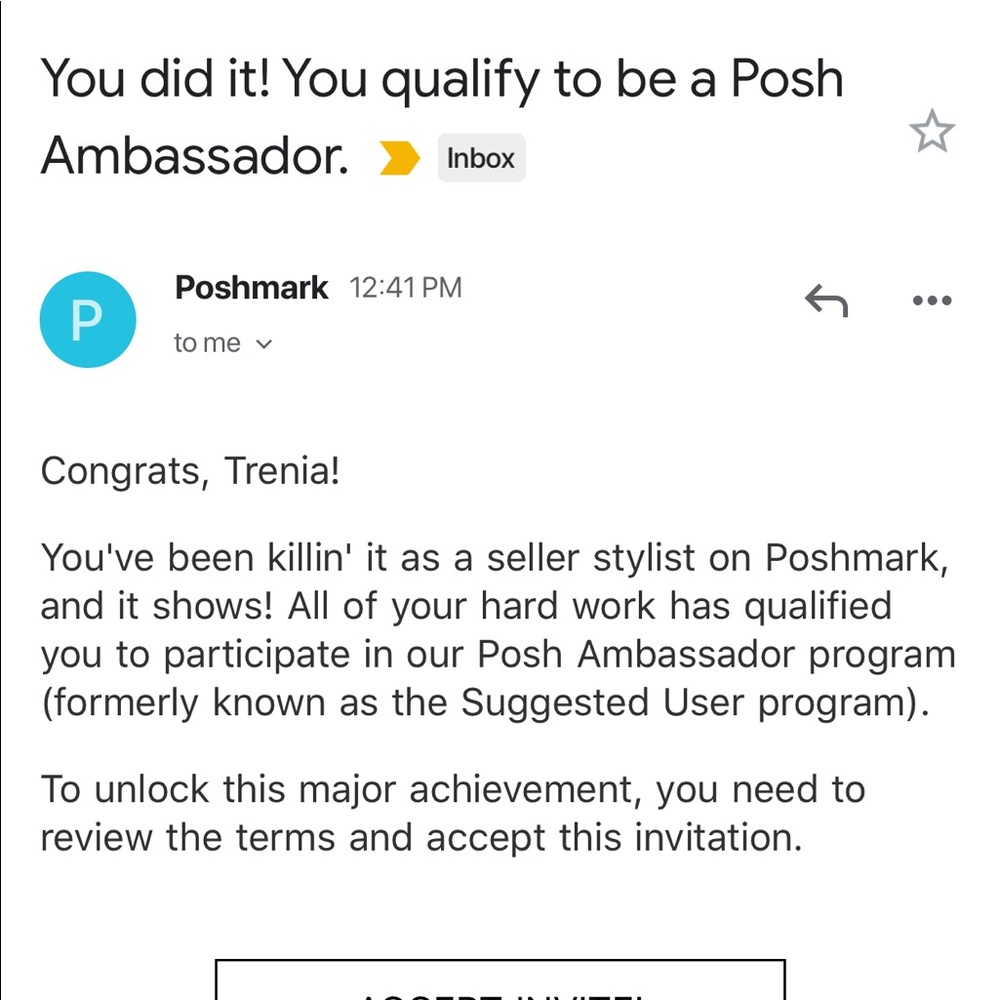 POSH AMBASSADOR! - Picture 2 of 3